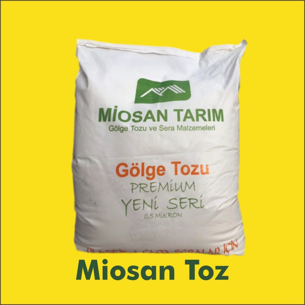 Muz serası gölge tozu